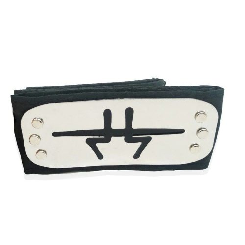 Naruto fejpánt, jelmezkiegészítő, vízesés rejtek, faluelhagyó - ÚJ