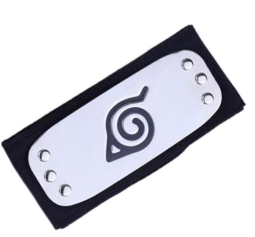 Naruto fejpánt, jelmezkiegészítő, avar rejtek - ÚJ