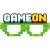Game On papír maszk, álarc, szemüveg (Minecraft ihletésű) - ÚJ