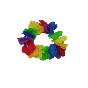   Hawaii rövid nyaklánc, vagy duplasoros karkötő, jelmezkiegészítő