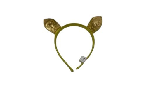 Sárga-arany állatkás fül, jelmezkiegészítő
