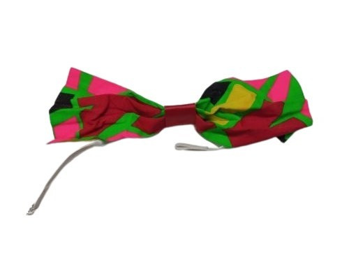 Színes bohóc csokornyakkendő, jelmezkiegészítő