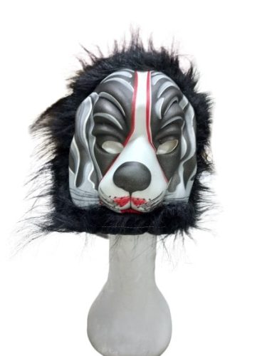 Kutya habszivacs álarc, maszk - ÚJ