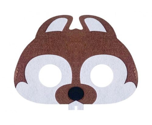 Beaver, Hód filc maszk, álarc - ÚJ