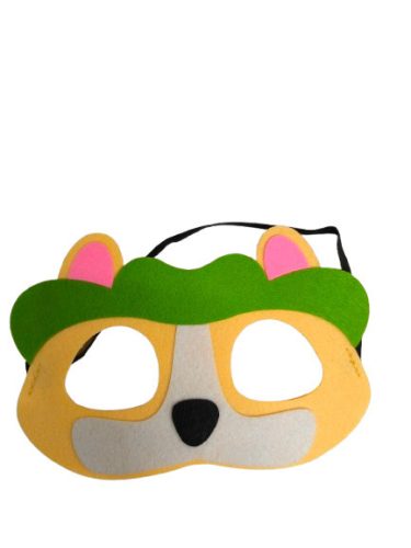 Kutyás Dog Brigade Trailer filc maszk, álarc 18 cm - ÚJ 