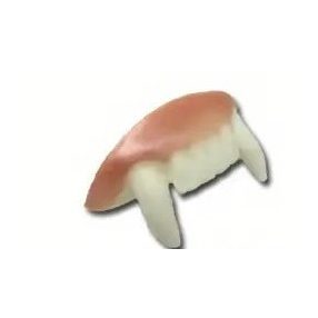   Műanyag (szilikon) műfosor, vicces fog, jelmezkiegészítő (2). - Halloween - ÚJ