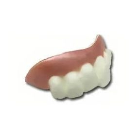   Műanyag (szilikon) műfosor, vicces fog, jelmezkiegészítő (4). - Halloween - ÚJ
