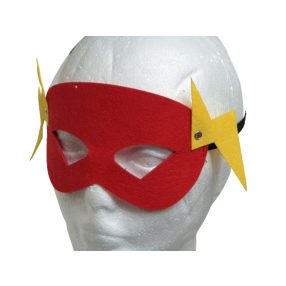 Piros filc maszk - Flash - Marvel - ÚJ
