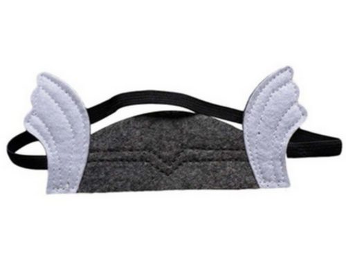 Fekete filc fejdísz, sisak-utánzat - Thor - ÚJ