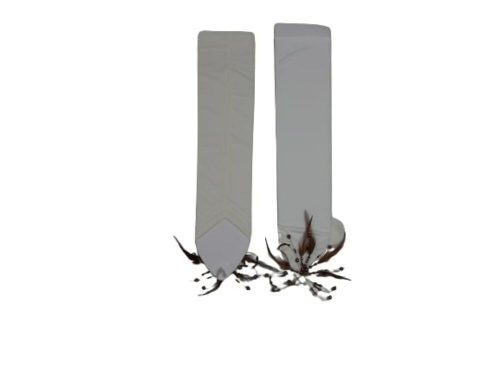 Fehér hosszú jelmezkesztyű, báli kesztyű - ÚJ