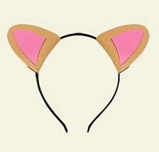 Cicafül, macskafül, jelmezkiegészítő - ÚJ