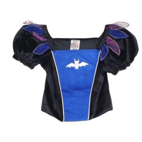   4-7 évesre fekete-kék denevéres jelmezfelső - Halloween - Ladybird (foltos)