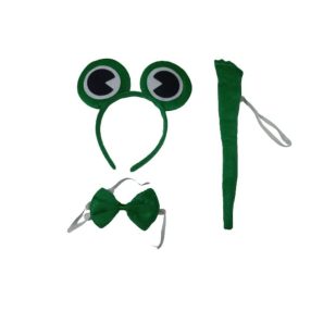 3 részes béka jelmez kiegészítő szett - ÚJ