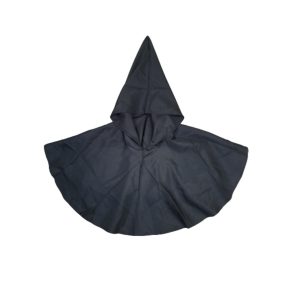 Fekete kapucnis pelerin, jelmez