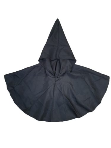 Fekete kapucnis pelerin, jelmez