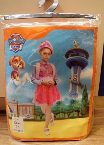 8-9 évesre Skye jelmez (L) - Paw Patrol - Mancs Őrjárat - ÚJ