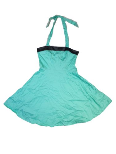 XXL-es zöld pántos ruha, jelmez