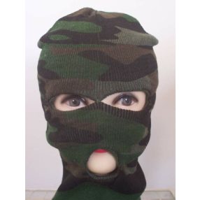 Kommandós maszk, textil - ÚJ