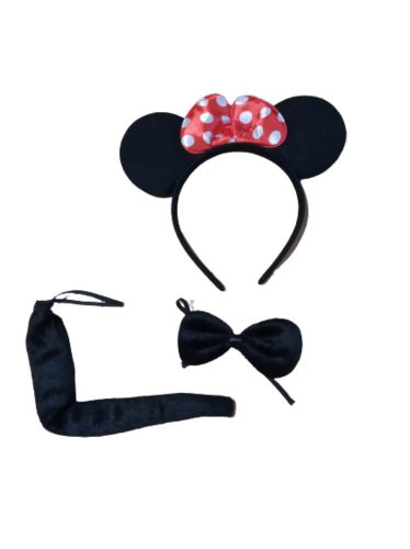 Minnie Egér jelmezkiegészítő szett - ÚJ