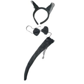 3 részes farkas szett, jelmez kiegészítő - ÚJ