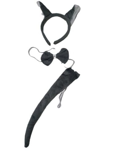 3 részes farkas szett, jelmez kiegészítő - ÚJ