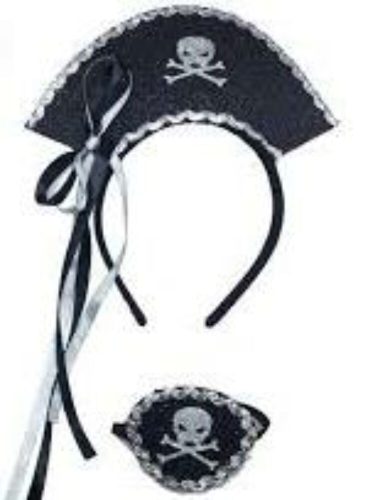 Csillogó kalóz jelmezszett, női, vagy lány - ÚJ