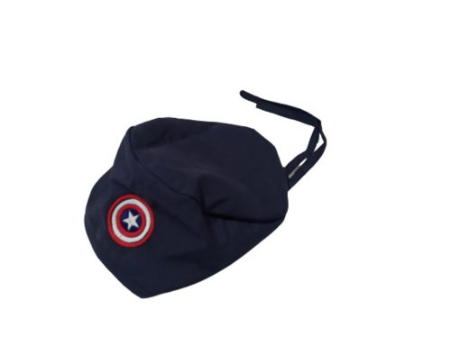 Amerika kapitány jelmezsapka, hátul kötős - ÚJ