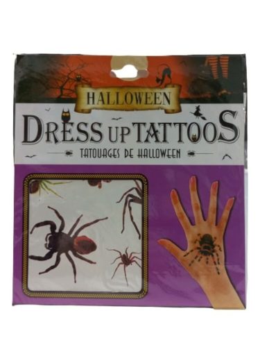 Pókos tetoválás - ÚJ