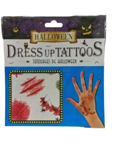 Véres, sebes tetoválás - ÚJ