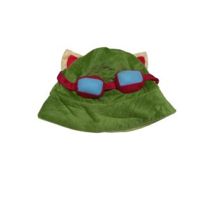   Felnőttre vagy nagyobb gyerekre polár-plüss jelmezsapka, fejdísz - League of Legends