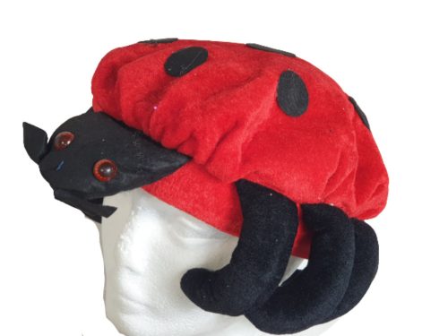 Fejre rakható katica, jelmezkiegészítő - ÚJ