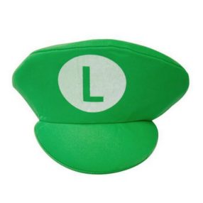 Luigi jelmezsapka - Super Mario - Nintendo - ÚJ