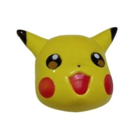 Sárga műanyag álarc, maszk - Pokémon - Pikachu - ÚJ