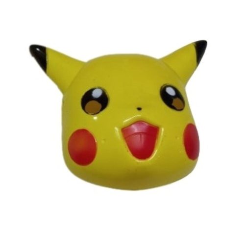 Sárga műanyag álarc, maszk - Pokémon - Pikachu - ÚJ