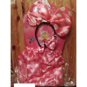 Minnie egér jelmez szett, 3 részes - ÚJ