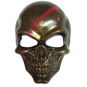   Arany koponya, csontváz horror maszk, álarc - Halloween - ÚJ