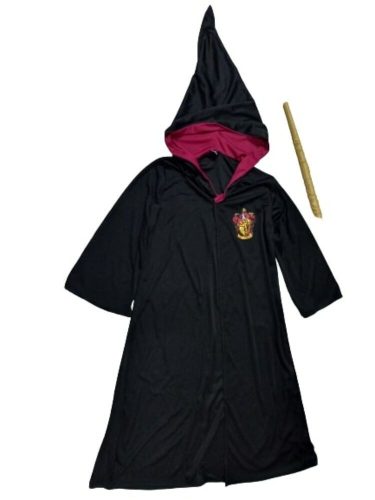 8-10 évesre Hermione jelmezköpeny varázspálcával - Harry Potter - ÚJ