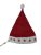 Kb 64 cm-es fejre piros mikulás sapka (foltos)