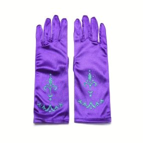 Lila hercegnő kesztyű, jelmezkiegészítő - ÚJ