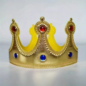 Arany korona, jelmezkiegészítő - ÚJ