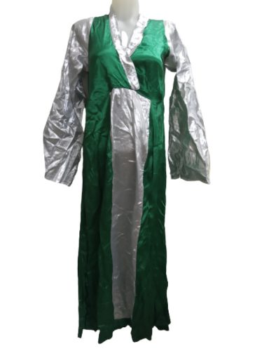 Női zöld-ezüst jelmezruha (hibás)