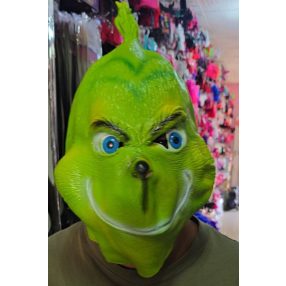 Zöld Grincs, The Grinch gumi maszk, álarc - ÚJ
