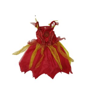   3-4 évesre piros hologramos ördöglány ruha - Halloween - George