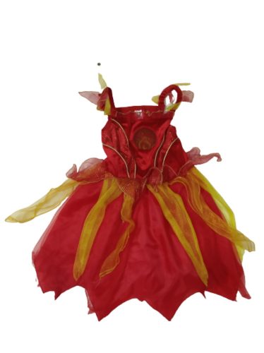 3-4 évesre piros hologramos ördöglány ruha - Halloween - George