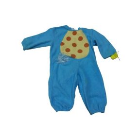   1-2 évesre kék vékony polár dínó jelmez (kicsit foltos)