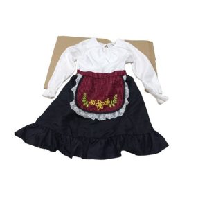 5-6 évesre fehér kötényes jelmezruha - F&F