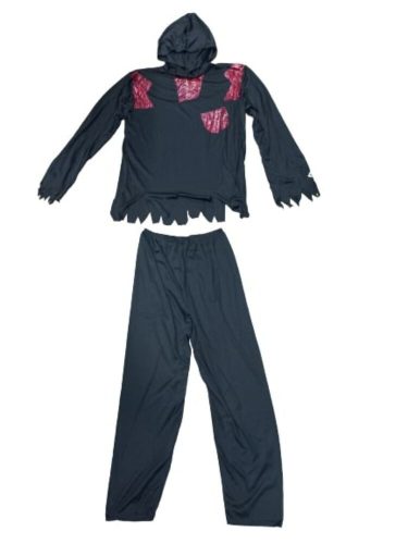 Férfi XL-es csontvázas jelmezruha - ÚJ