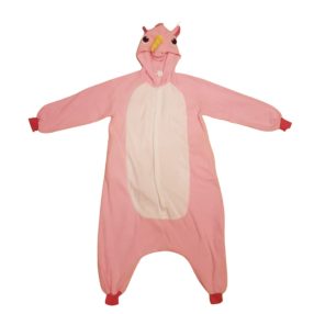   Női S-es rózsaszín polár unikornis háziruha vagy jelmez - ÚJ