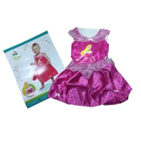   74-es (6-12 hó) pink hercegnőruha, jelmez - Csipkerózsika - Disney - ÚJ