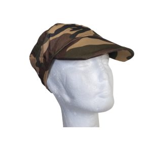 Terepszínű ellenzős sapka, jelmezkiegészítő